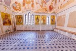 Гранитная мозаика на пол в Свято-Елисаветинском монастыре, г. Минск