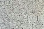 Гранитная плитка полированная, серия «Flower«, светло-серая G603, 135х160х10 мм