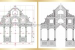 Иконостас в церковь в необарочном стиле проект