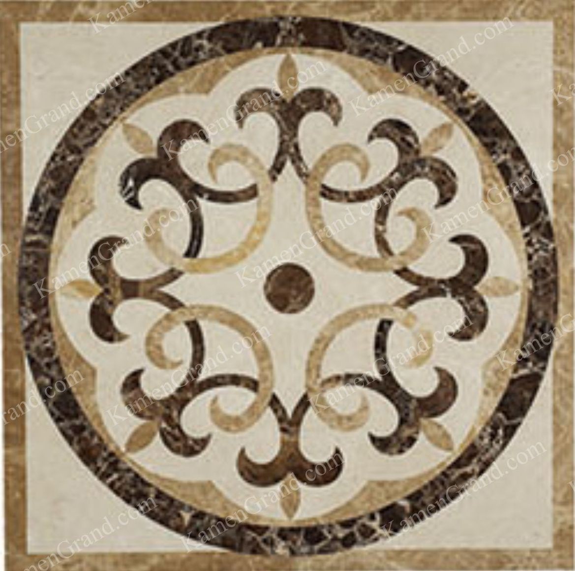 Мраморное панно мозаика