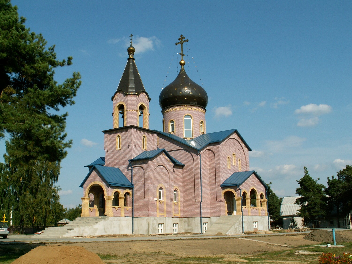 Проект кирпичного храма в г. Марьина Горка