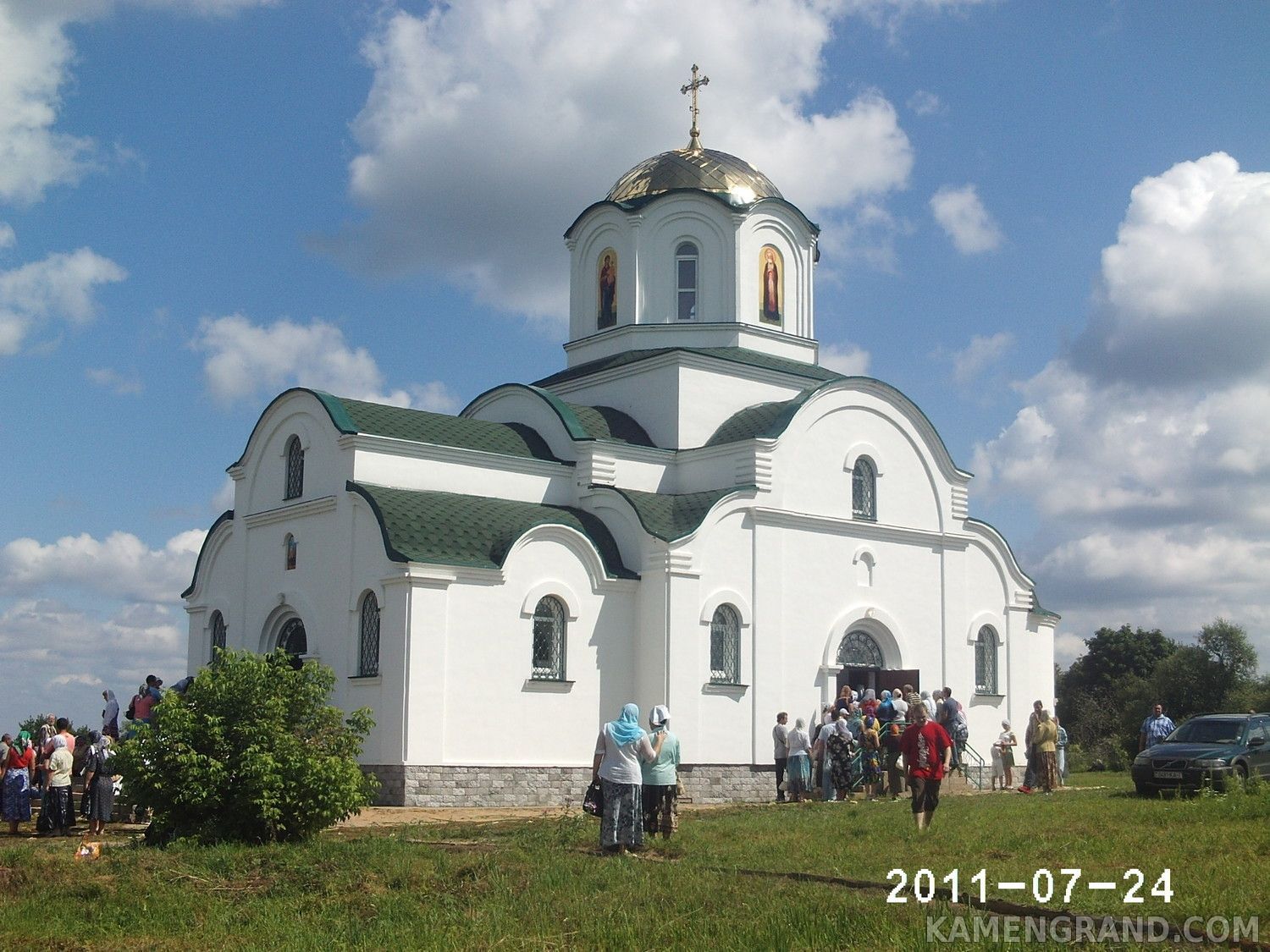 Проект храма из кирпича в Бороколабово