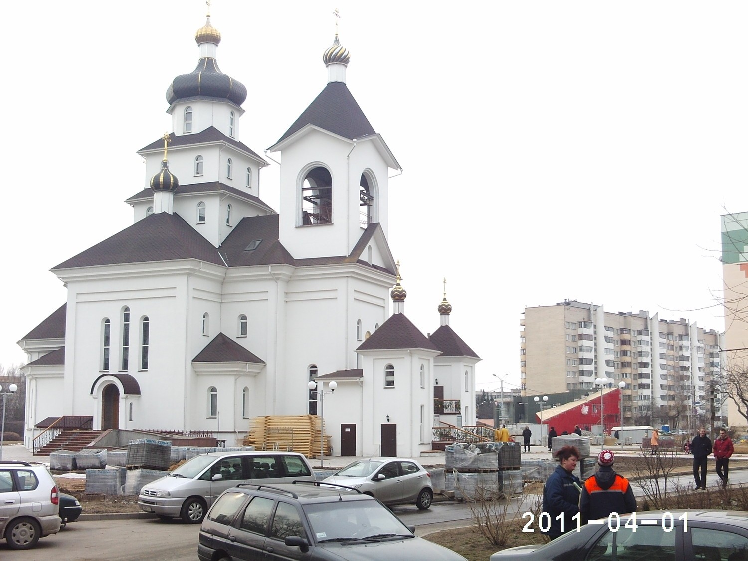 Проект храма из кирпича в честь Софиии Слуцкой, Минск