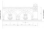 Проект гранитной балюстрады
