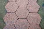 Гранитная плитка красная термообработанная, 260х260х20 мм, гранит Maple Red Серия «SF-6»