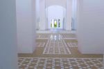 Проект пола из гранитной плитки Византийская мозаика серия 3D