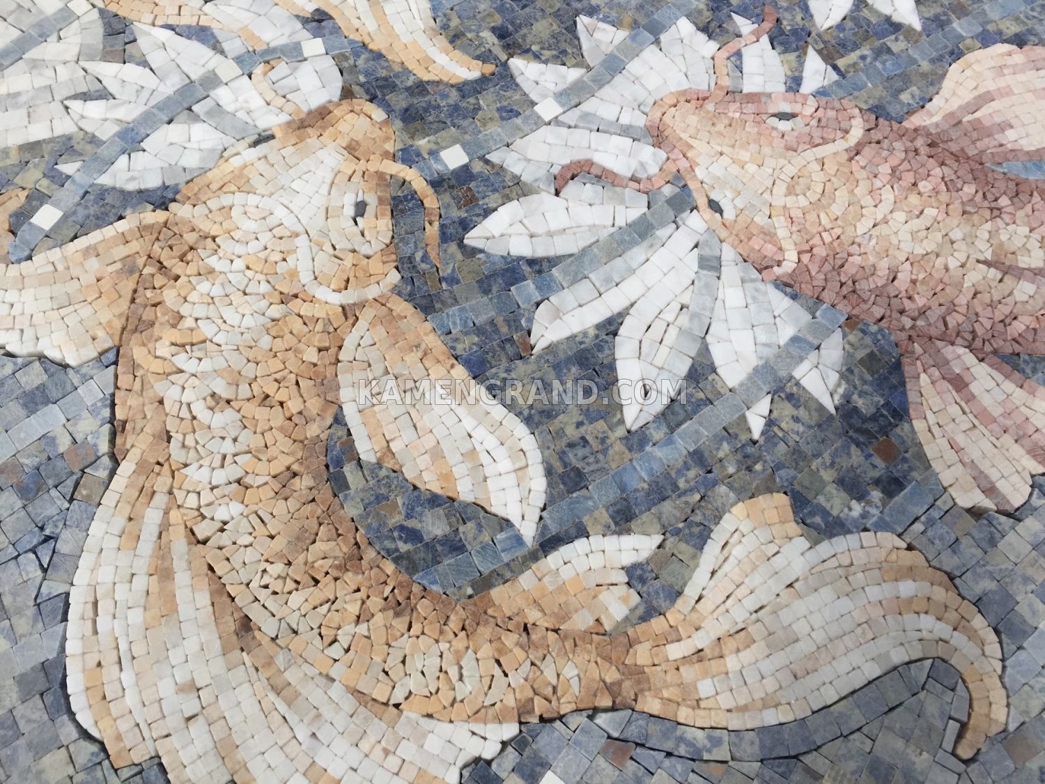 Мозаика на пол «Рыбы»