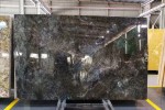 Гранитная плитка полированная, серия «3D», перламутровая синяя, LABRADORITE, 140x240х10 мм